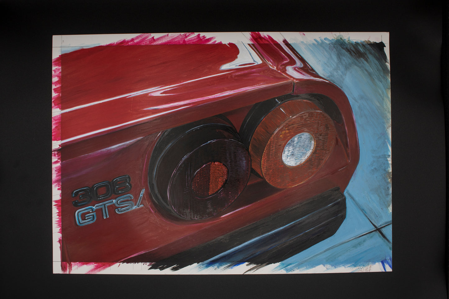 Pintura Original Ferrari 308 GTS i Lights