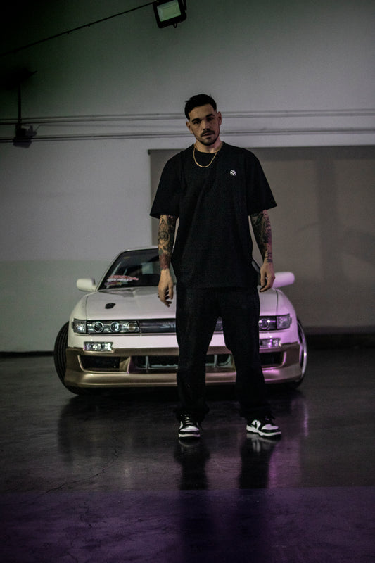 Camiseta Okure Kamon 家紋 Negra.